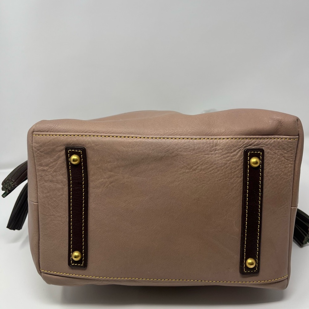 Dooney & Bourke Buckley Leather Bag - Mushroom - Picture 6 of 12